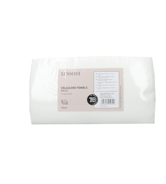 LUSSONI DSP TOW CEL BASIC 70X40(100PCS)BA/01/100BA