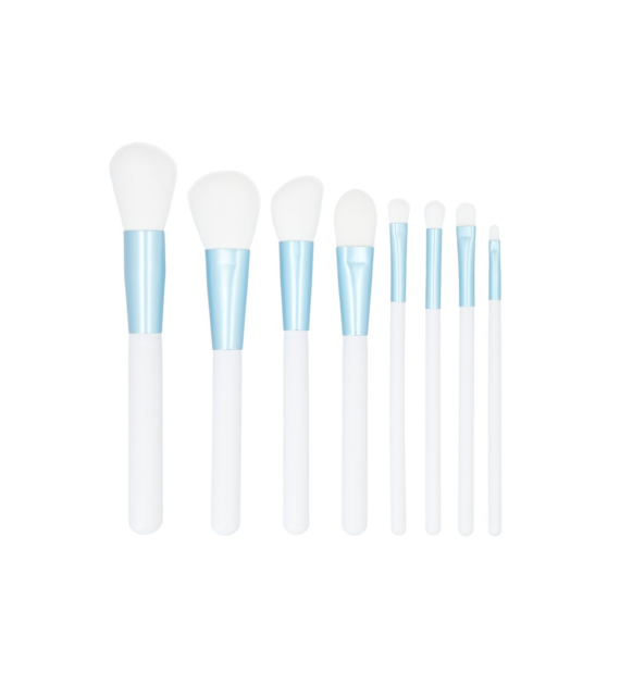 MIMO MAKEUP BRUSH WHITE 9 PCS SET