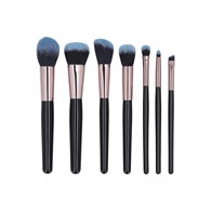 MIMO MAKEUP BRUSH BLACK 7 PCS SET