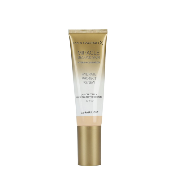 MIRACLE SECOND SKIN FOUNDATION 002 FAIR LIGHT