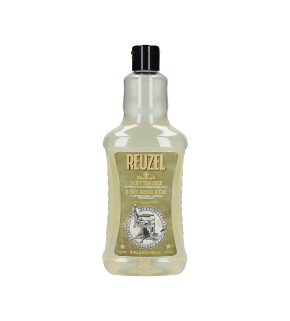 REUZEL 3-N-1 TEA TREE SHAMPOO 1L