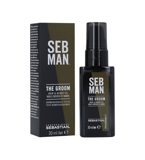SEB MAN THE GROOM HAIR AND BEARD OIL 30ML