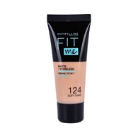 FIT ME FOUNDATION 124 SOFT SAND TUBE 30ML