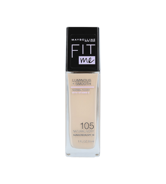 FIT ME L&S FOUNDATION 105 NATURAL IVORY 30ML