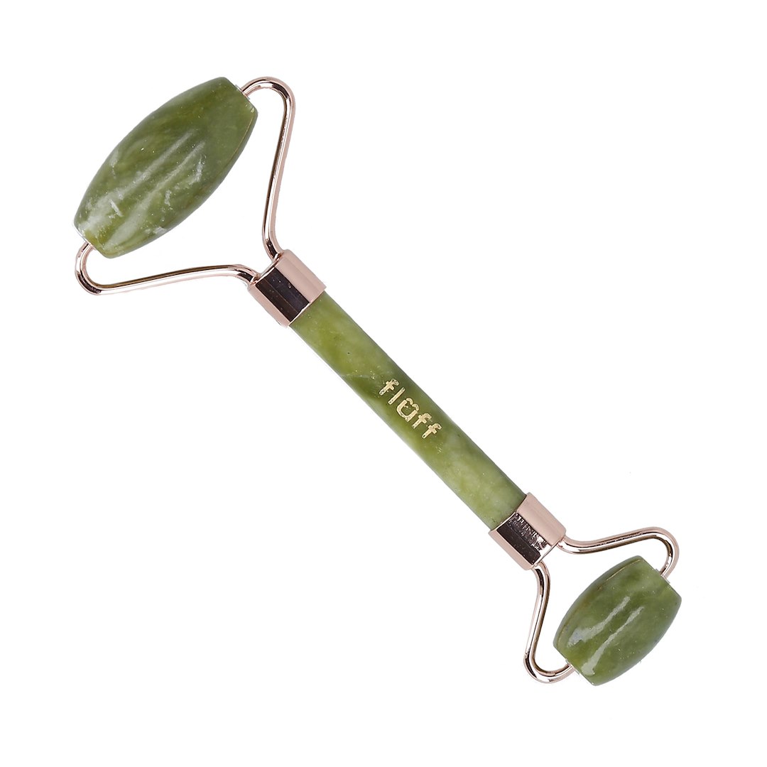 FLUFF FACE ROLLER GREEN JADE