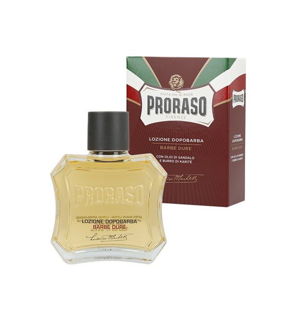 PRORASO RED LINE AFTERSHAVE LOTION 100ML