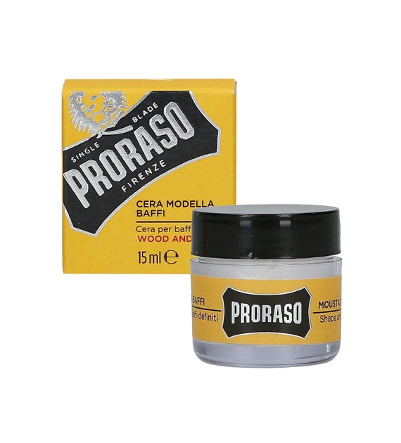 PRORASO WOOD&SPICE MOUSTACHE WAX 15G