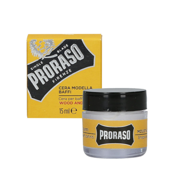 PRORASO WOOD&SPICE MOUSTACHE WAX 15G