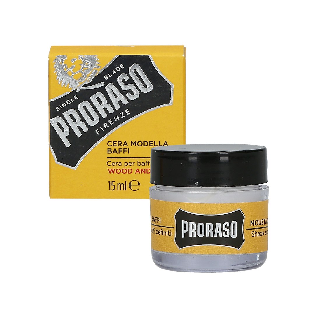 PRORASO WOOD&SPICE MOUSTACHE WAX 15G