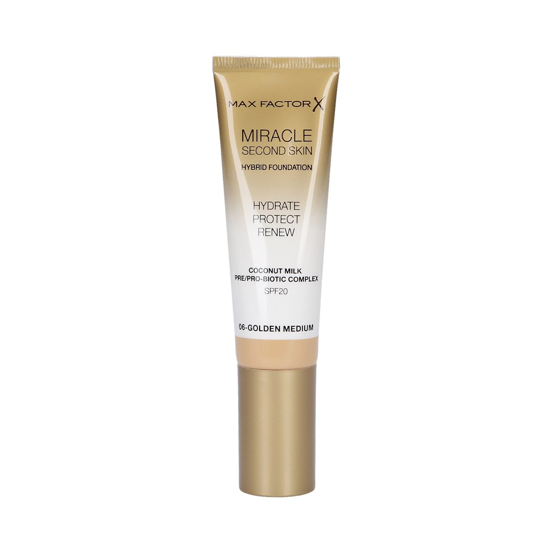 MIRACLE SECOND SKIN FOUNDATION 006 GOLDEN MEDIUM