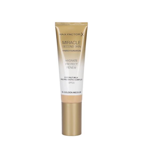 MIRACLE SECOND SKIN FOUNDATION 006 GOLDEN MEDIUM