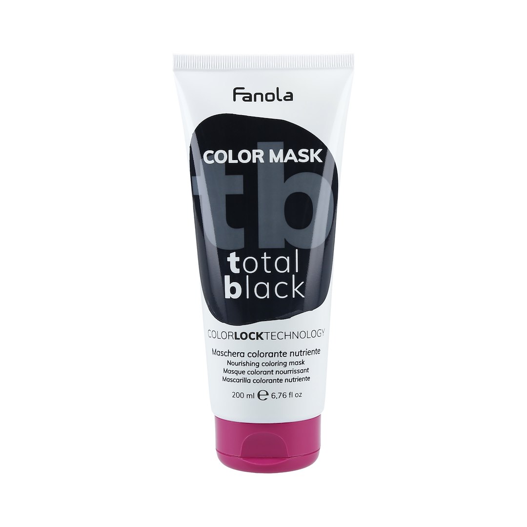 FANOLA COLOR MASK TOTAL BLACK 200ML