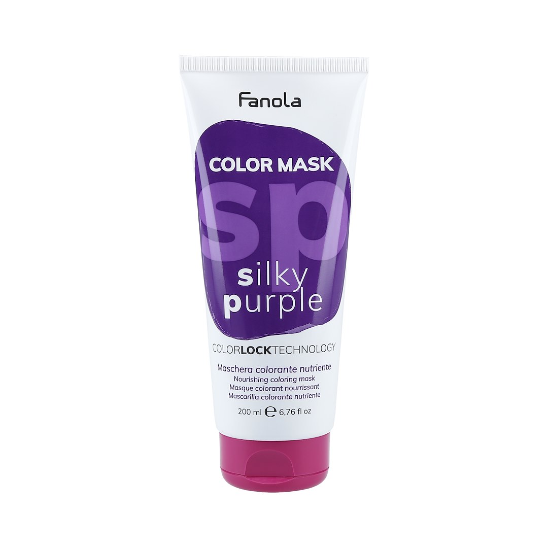 FANOLA COLOR MASK SILKY PURPLE 200ML