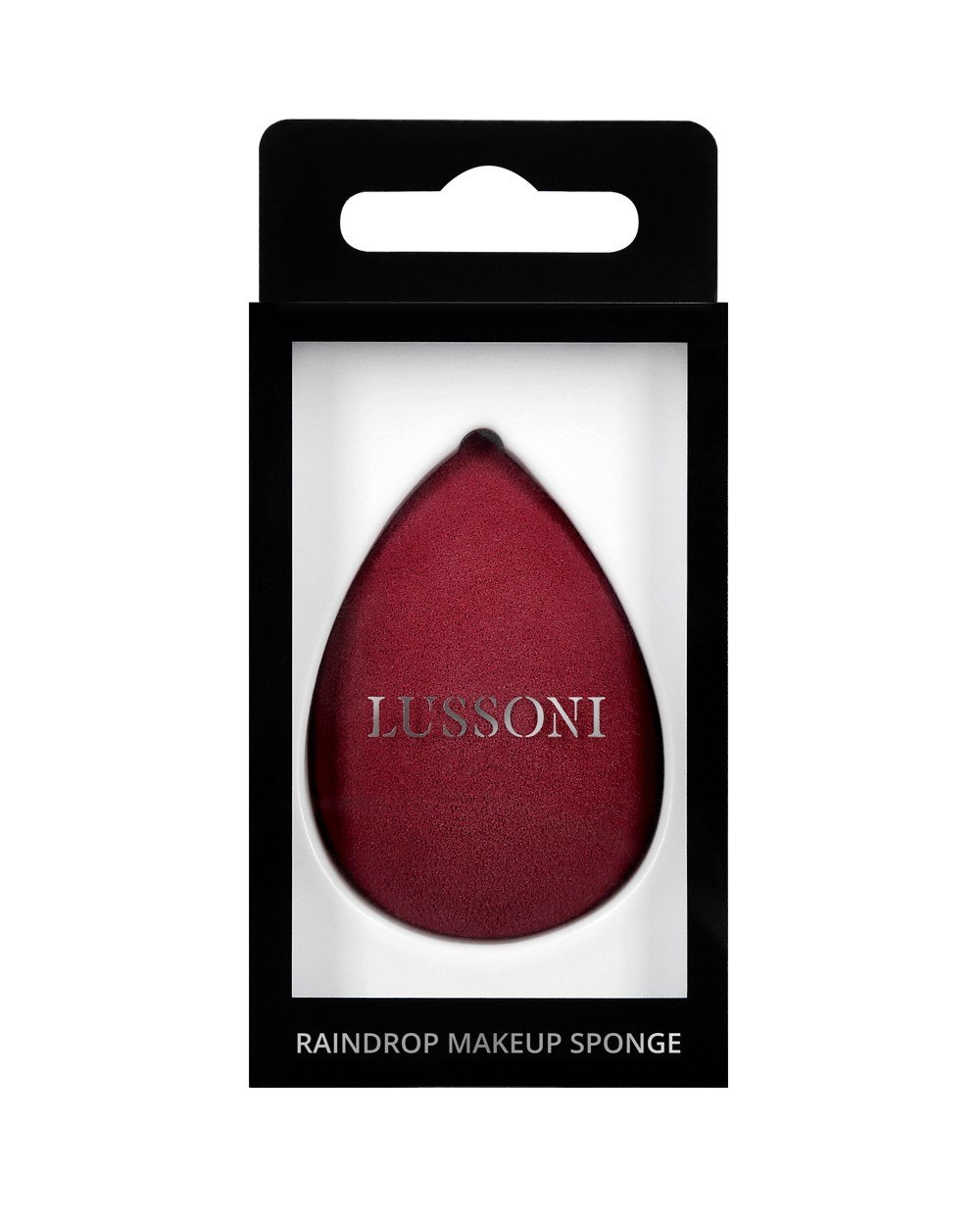 LUSSONI MU SPONGE RAINDROP BURGUNDY PET