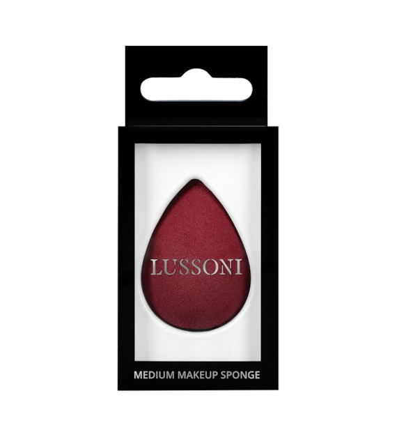 LUSSONI MU SPONGE RAINDROP MEDIUM BURGUNDY PET