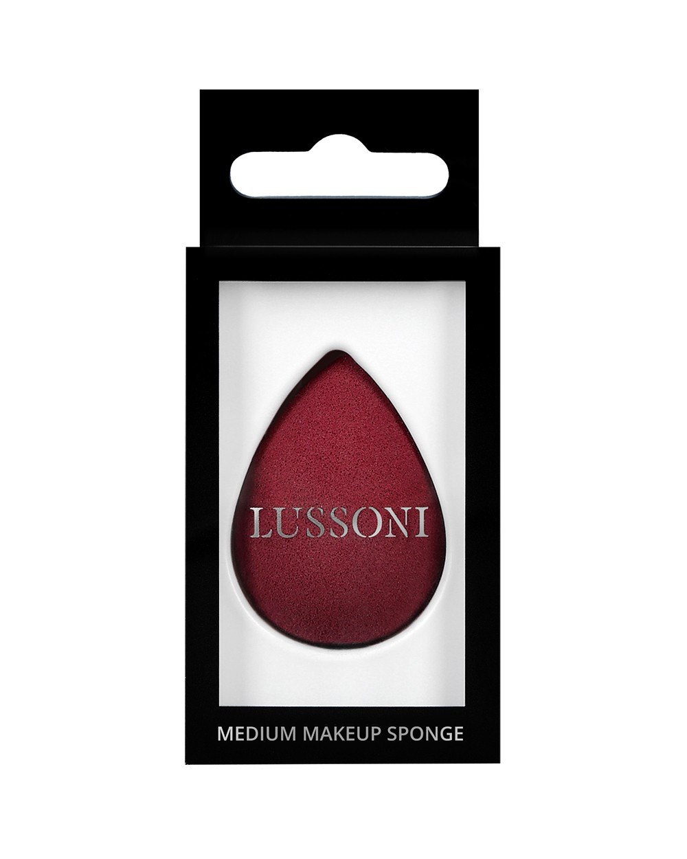 LUSSONI MU SPONGE RAINDROP MEDIUM BURGUNDY PET