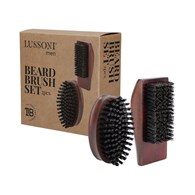 LUSSONI BR BEARD BRUSH 2PCS SET