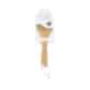 LUSSONI SC BAMBOO NATURAL BODY BRUSH WITH HANDLE