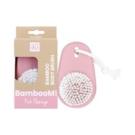 ILU SC BAMBOOM BODY BRUSH PINK FLAMINGO