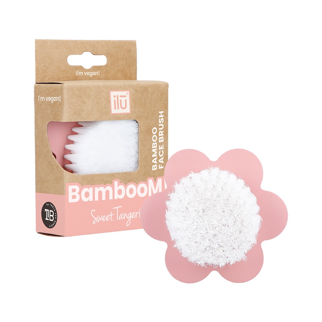 ILU SC BAMBOOM FACE BRUSH SWEET TANGERINE