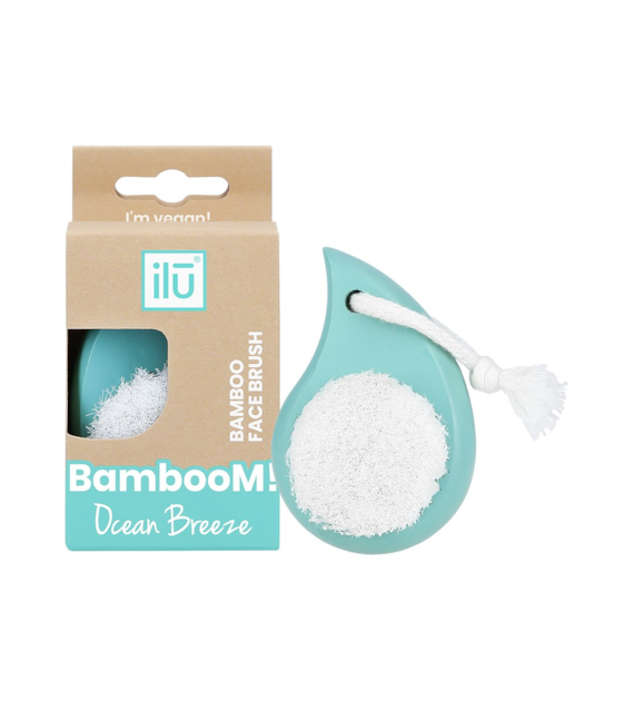 ILU SC BAMBOOM FACE BRUSH OCEAN BREEZE