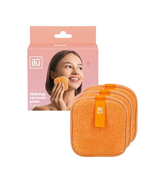 ILU SC MAKEUP REMOVER PADS ORANGE 3PCS