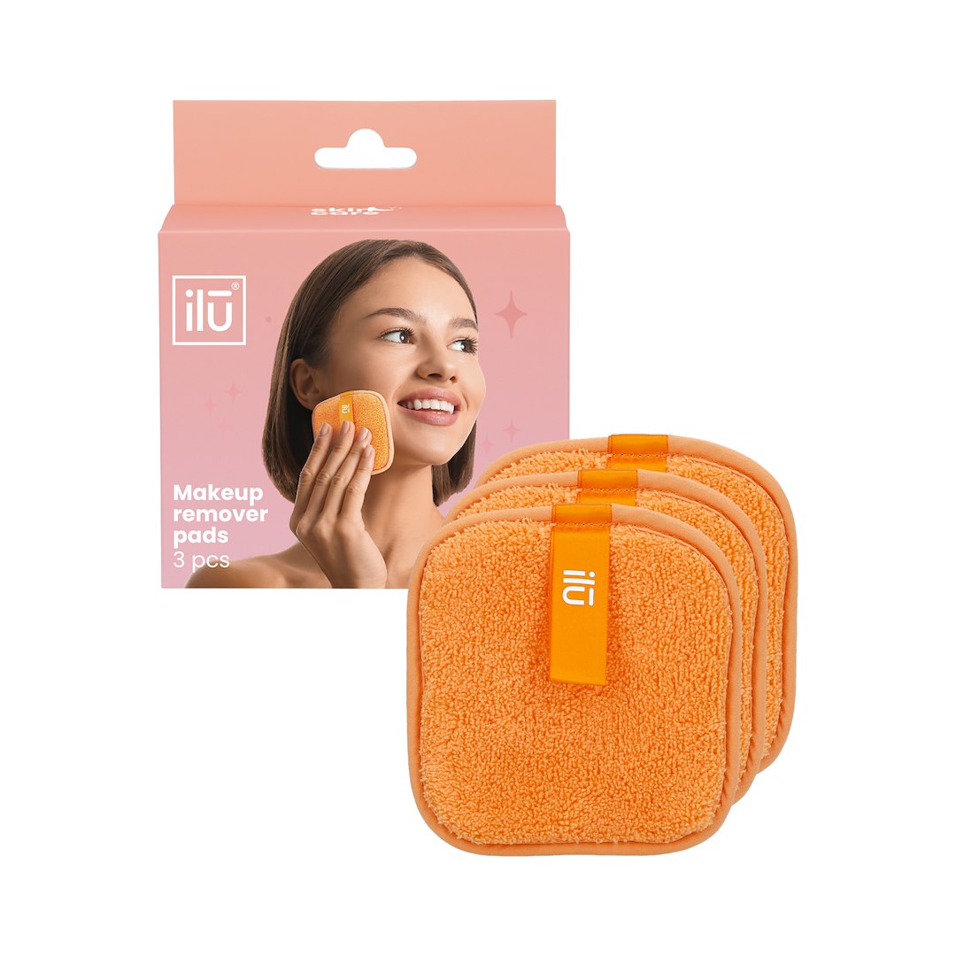 ILU SC MAKEUP REMOVER PADS ORANGE 3PCS