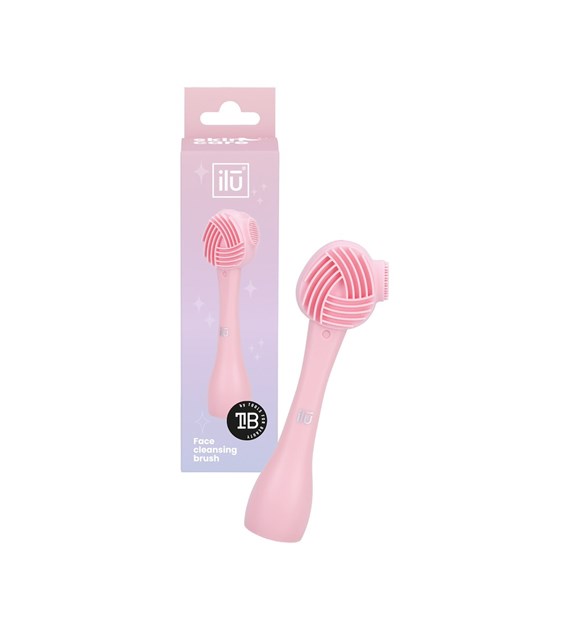 ILU SC FACE CLEANSING BRUSH PINK