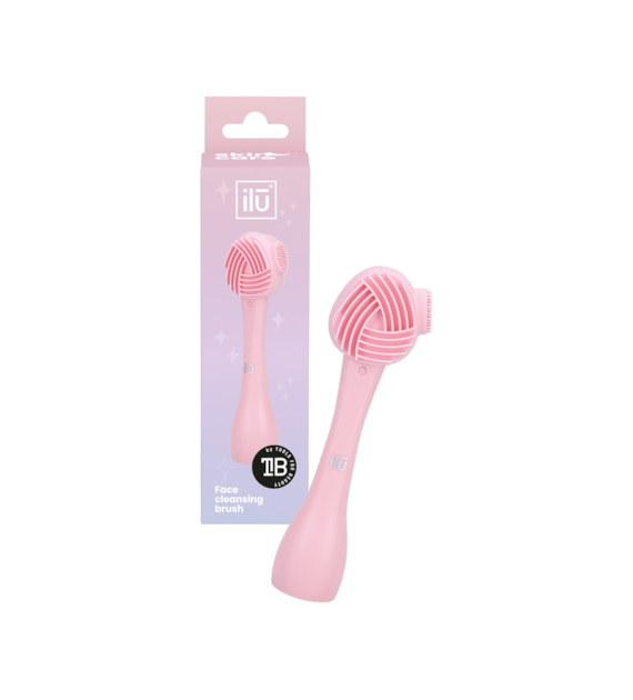 ILU SC FACE CLEANSING BRUSH PINK