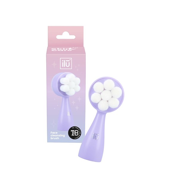 ILU SC FACE CLEANSING BRUSH PURPLE