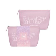 ILU MU COTTON BEAUTY BAG PINK