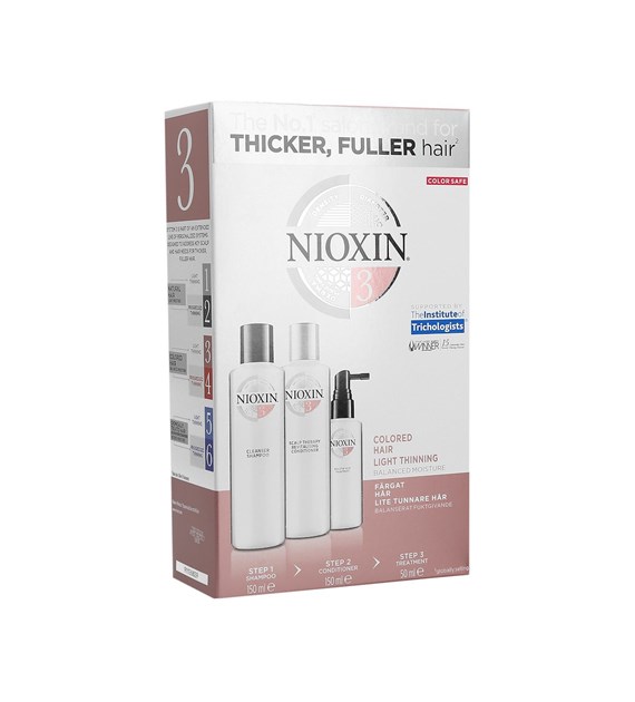NIO THINNING 3 2X150ML+50ML TRIAL SET