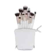ILU BASIC MU WHITE MAKEUP BRUSH 10PCS SET