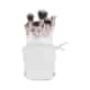 ILU BASIC MU WHITE MAKEUP BRUSH 12PCS SET
