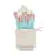 ILU BASIC MU TURQUOISE MAKEUP BRUSH 12PCS SET