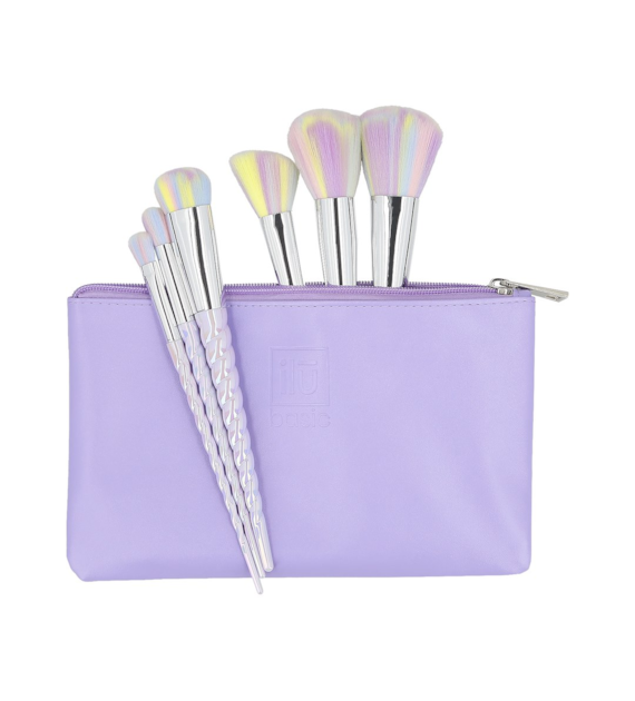 ILU BASIC MU UNICORN MAKEUP BRUSH 6PCS SET