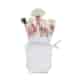 ILU BASIC MU WHITE MAKEUP BRUSH 18PCS SET