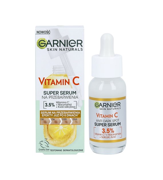 GARNIER SKIN NATURALS VIT C BRIGHTENING SERUM 30ML