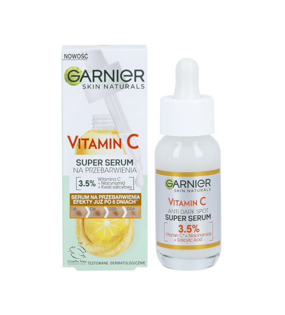 GARNIER SKIN NATURALS VIT C BRIGHTENING SERUM 30ML