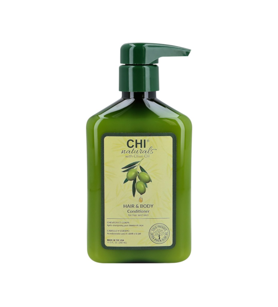CHI OLIVE ORGANICS HAIR AND BODY CONDITIONER 340ML