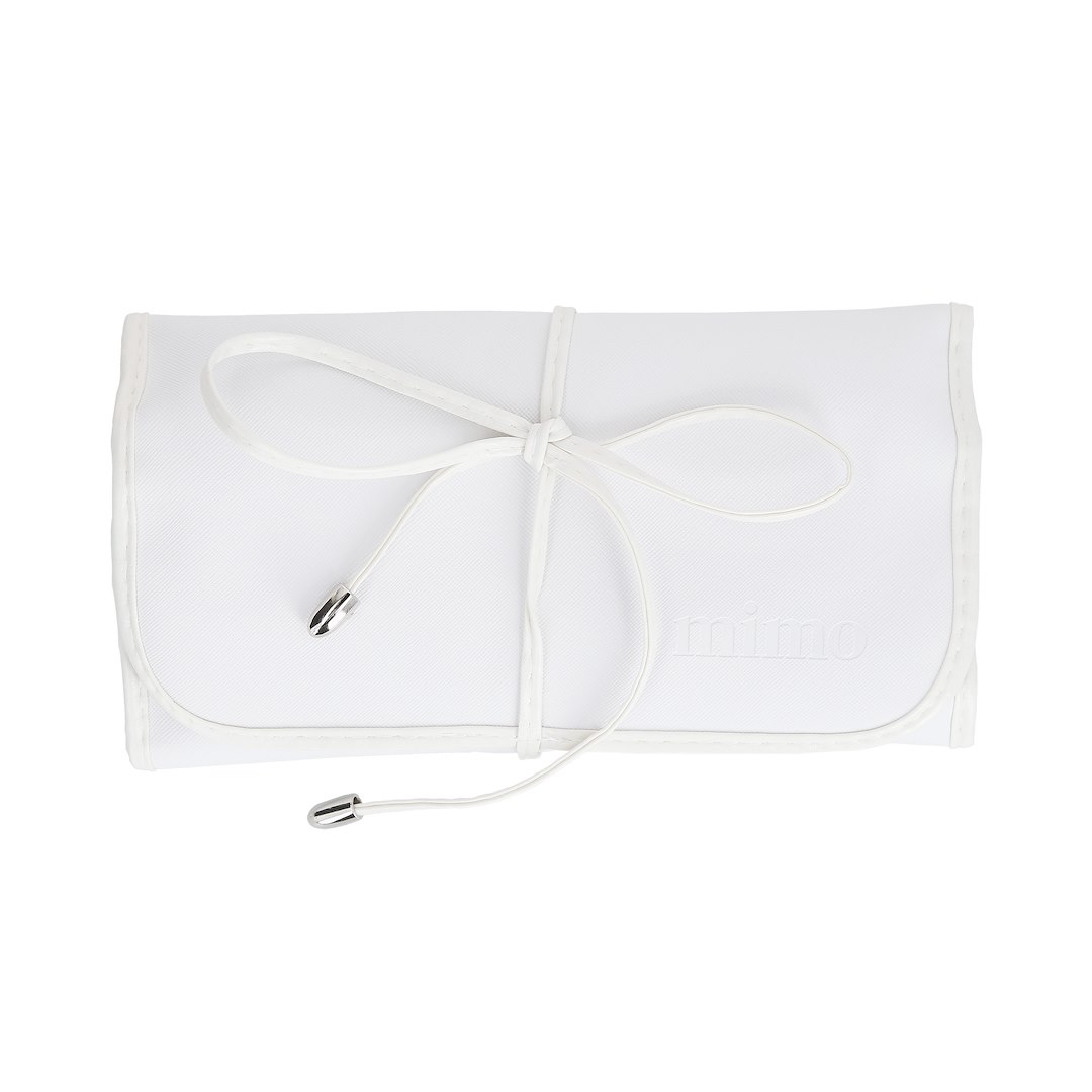 MIMO COSMETIC CASE 12 COMPART WHITE