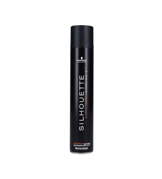 SILHOUETTE SUPER HOLD HAIRSPRAY (BLACK) 500ML