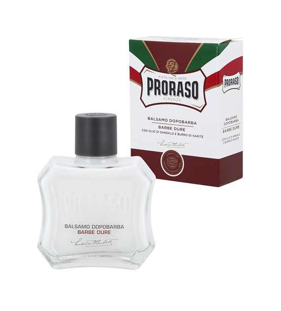 PRORASO RED LINE AFTERSHAVE BALM 100ML