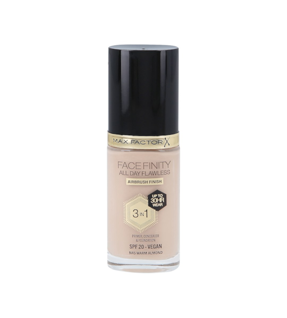 FACEFINITY 3IN1 FOUNDATION 45 WARM ALMOND