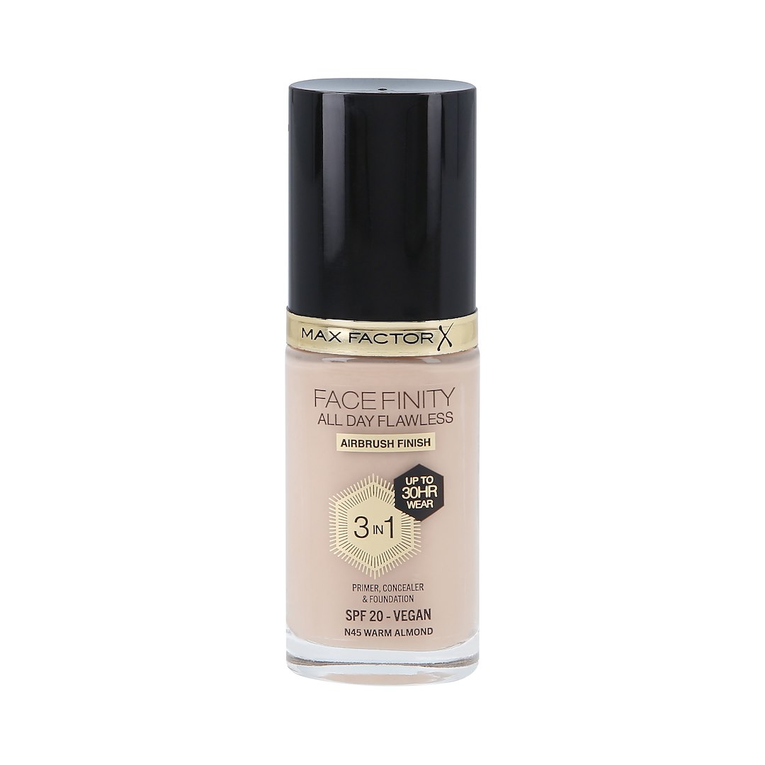 FACEFINITY 3IN1 FOUNDATION 45 WARM ALMOND