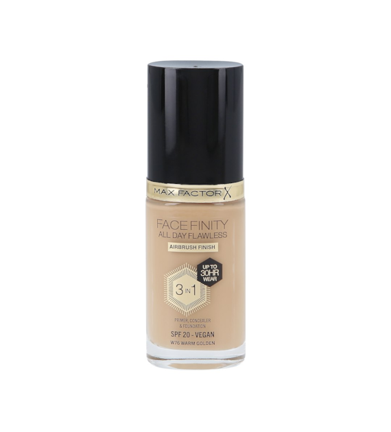 FACEFINITY 3IN1 FOUNDATION 76 WARM GOLDEN