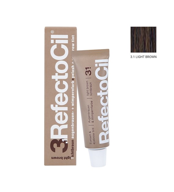 REFECTO CIL GEL HENNA 3,1 LIGHT BROWN 15ML