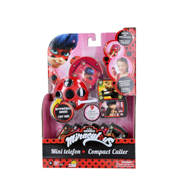 BAN-39790-MIRACULOUS-MINI PHONE