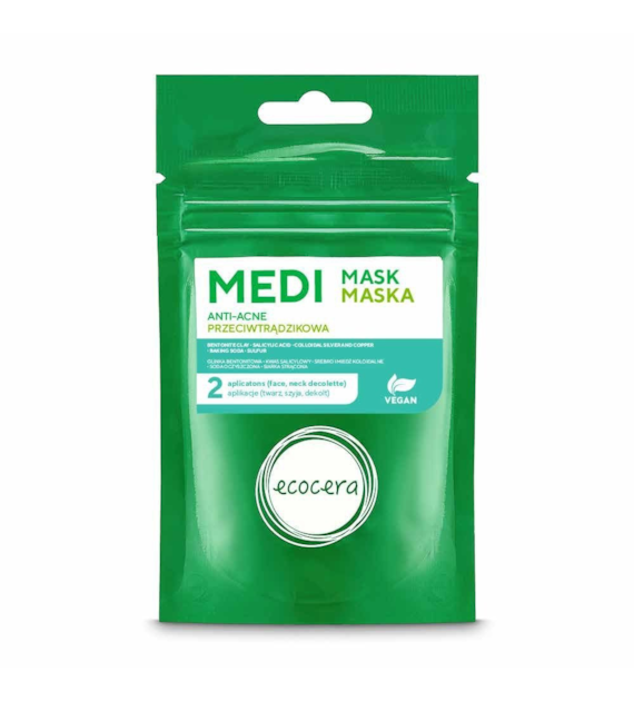 ECOCERA MEDI FACE MASK ANTI ACNE 50G