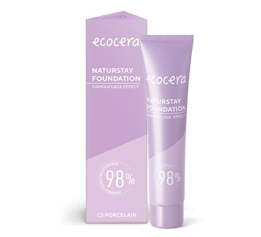 ECOCERA NATURSTAY FOUNDATION C2 PORCELAIN 30ML